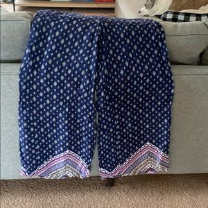 Boho pants, size medium
